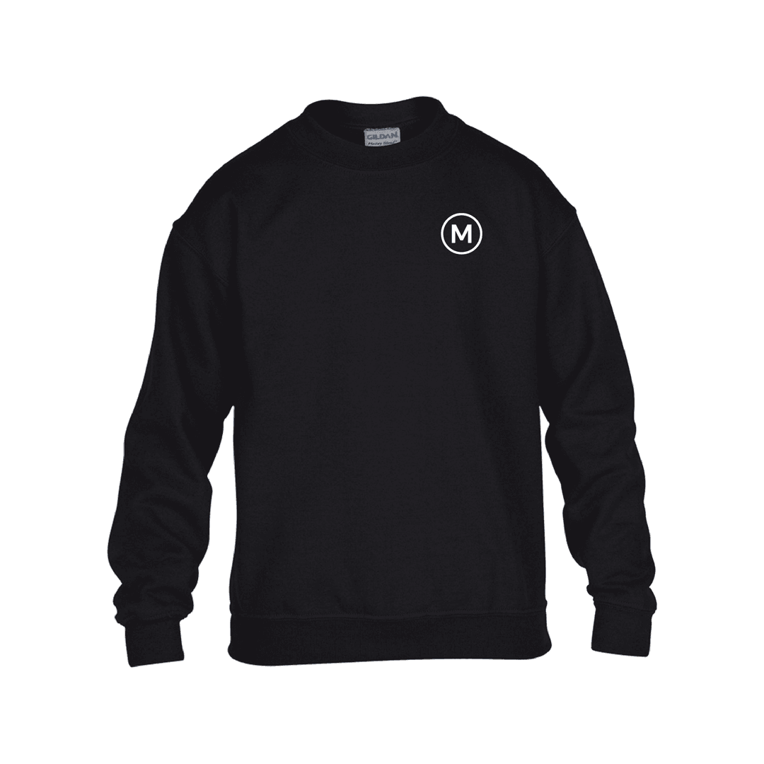 Youth Heavy Fleece Crew-Youth - Main product view 1