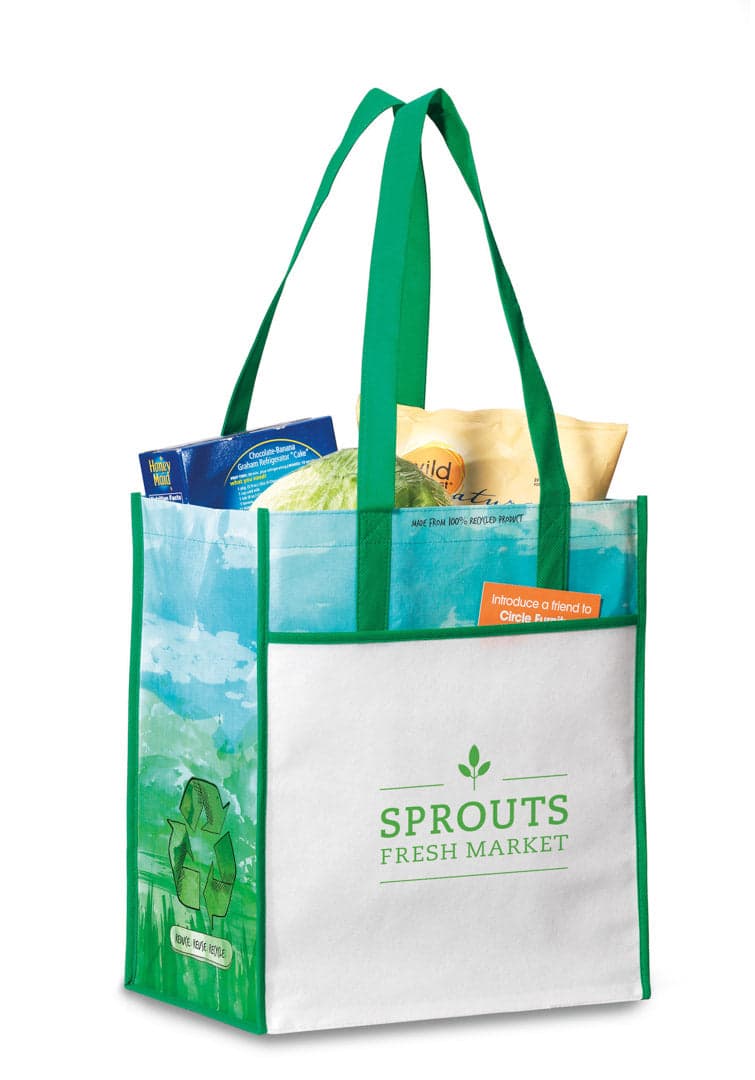 100% RPET Recycled Laminated Tote - Main product view 1