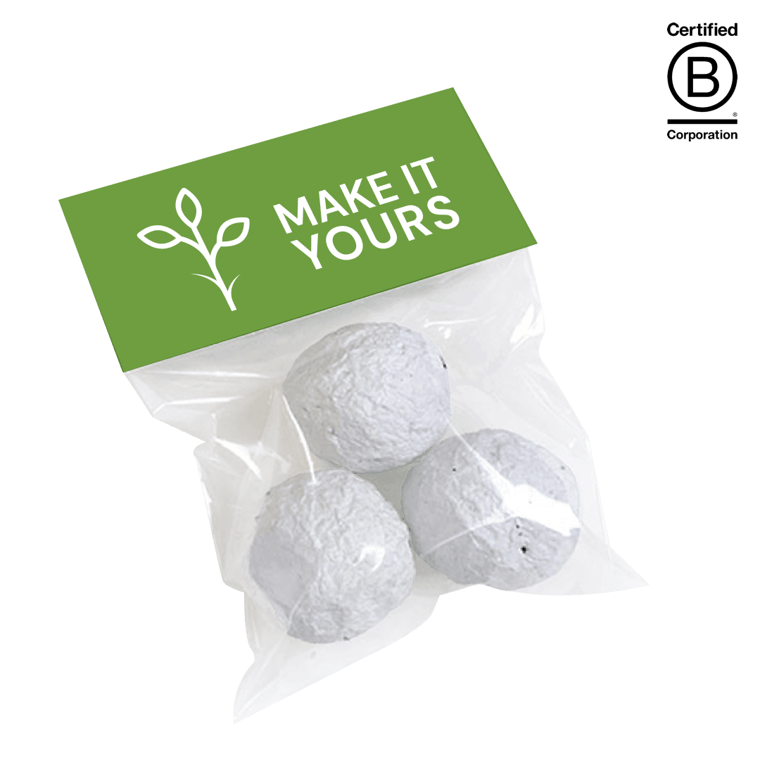 Plantable Golf Balls Seed Bombs Pack of 3 - Main product view 1
