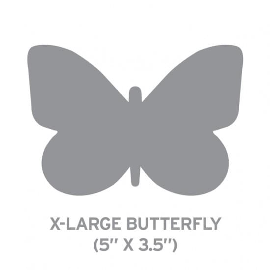 Extra Large Seed Paper Shape 2 Sided Imprint - Butterfly - Main product view 1