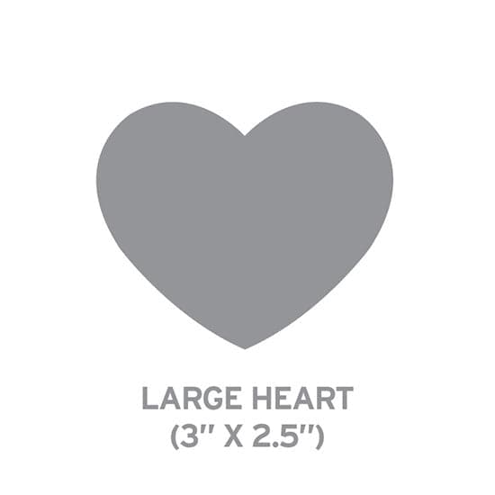 Large Seed Paper Shapes - Heart - Main product view 1