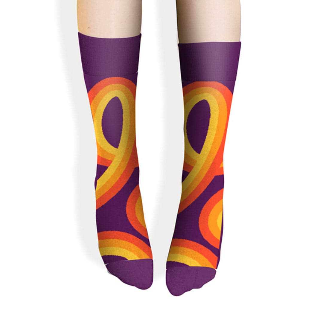 Combed Cotton Custom Socks-Unisex product image 4