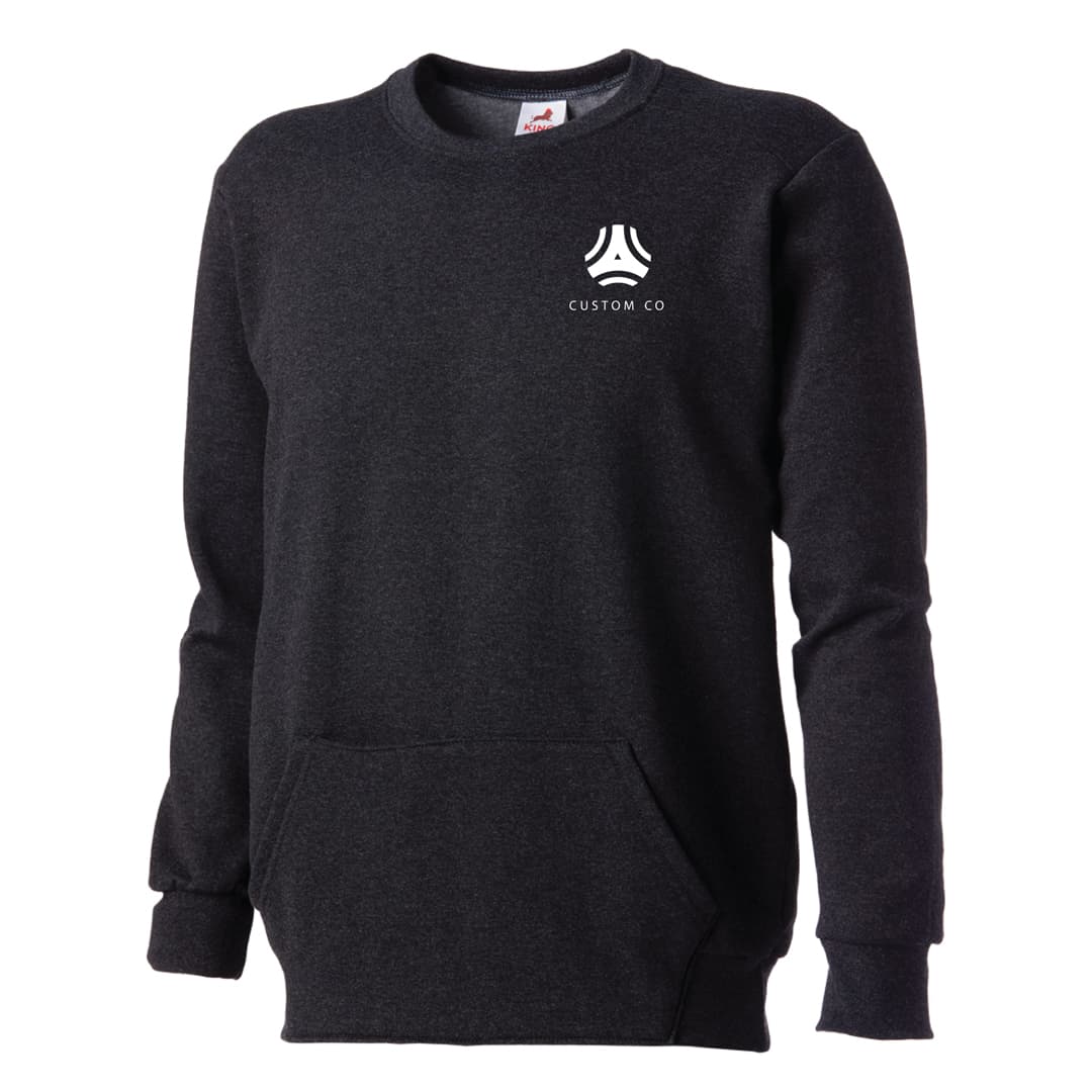 Calgary Heathered Crewneck Sweatshirt-Unisex product image 11