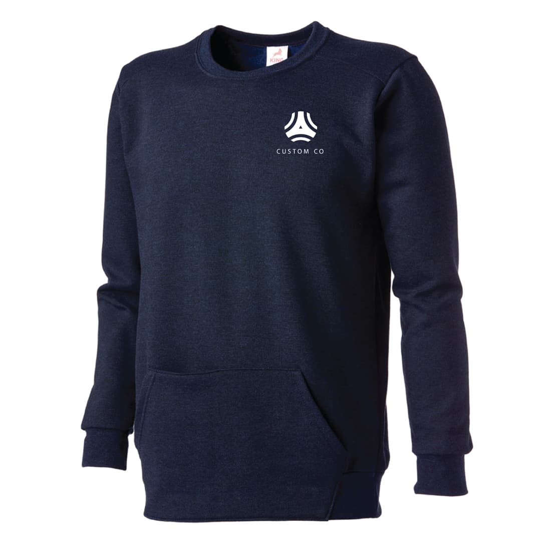 Calgary Heathered Crewneck Sweatshirt-Unisex product image 6