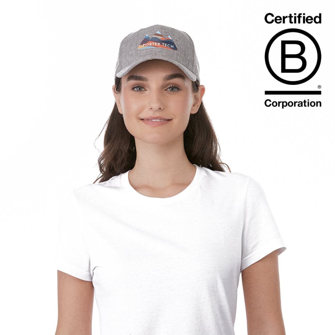 Tentree® Hemp Recycled Snapback PET Dad Cap-Unisex - Main product view 1