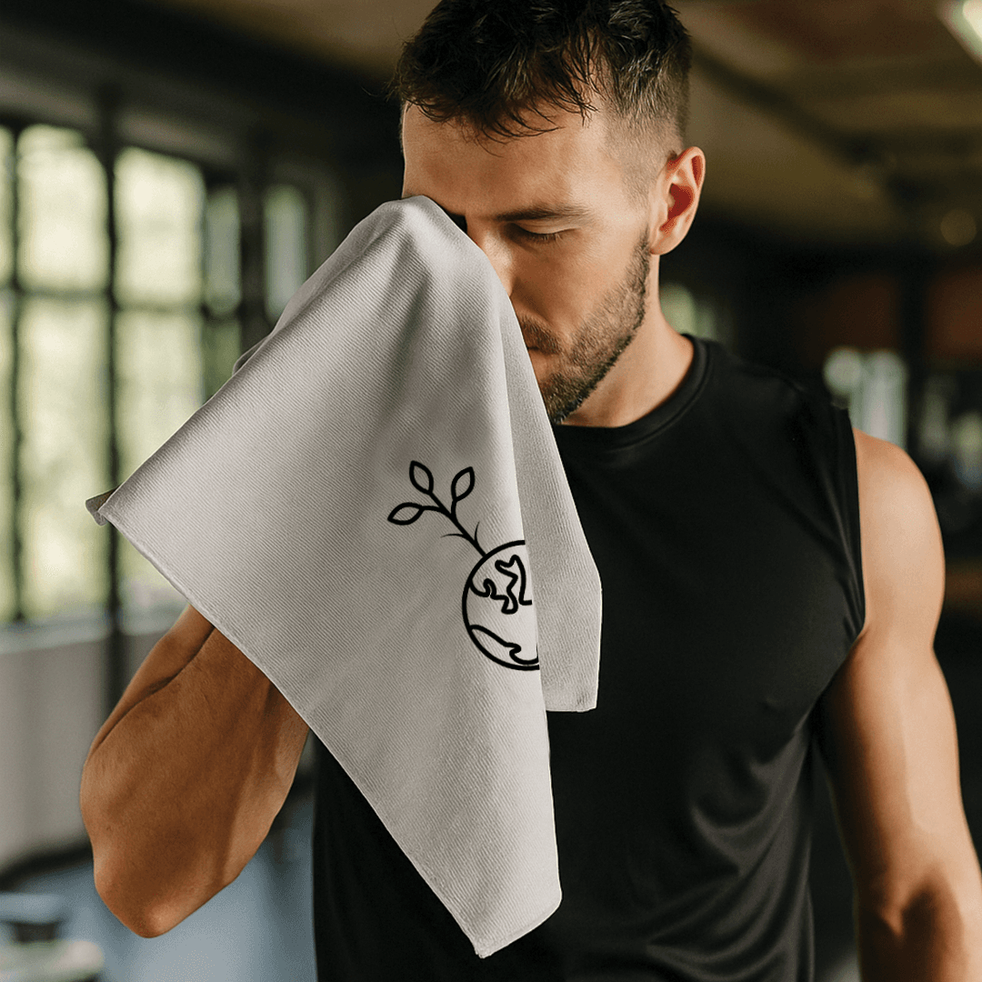 Recycled Terry Sport Towel - Main product view 1