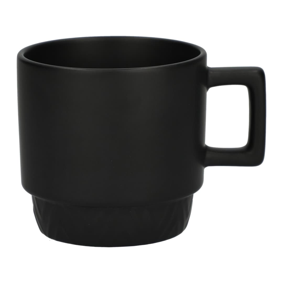 Matte Elegance Herringbone Mug 12 oz product image 8