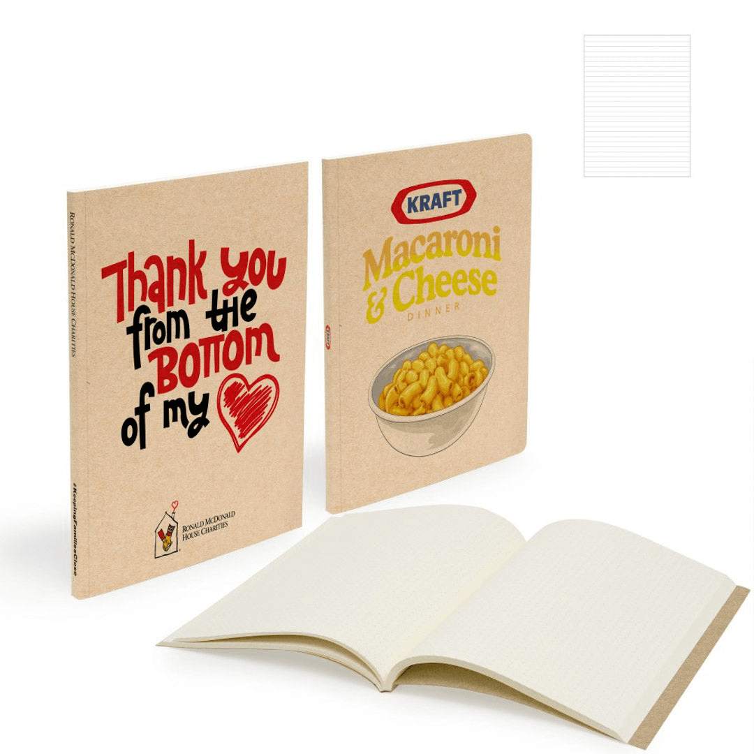 Stories Sleek Cardboard 150 Lined Page 5 x 7 Inch Notebook - Main product view 1