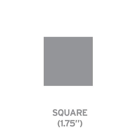 Small Seed Paper Shapes 2-Sided - Square - Main product view 1