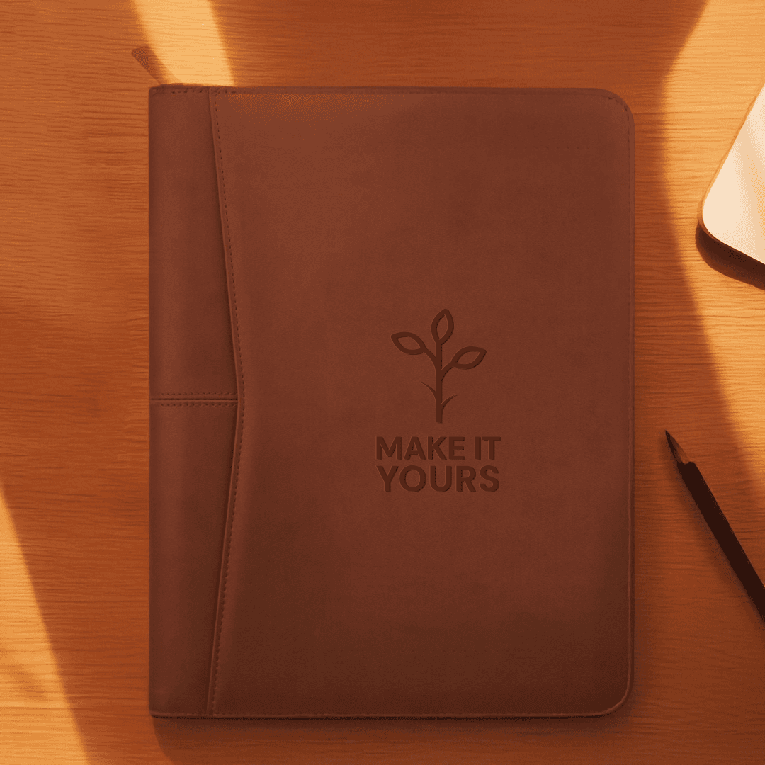 Executive Zippered Padfolio - Main product view 1