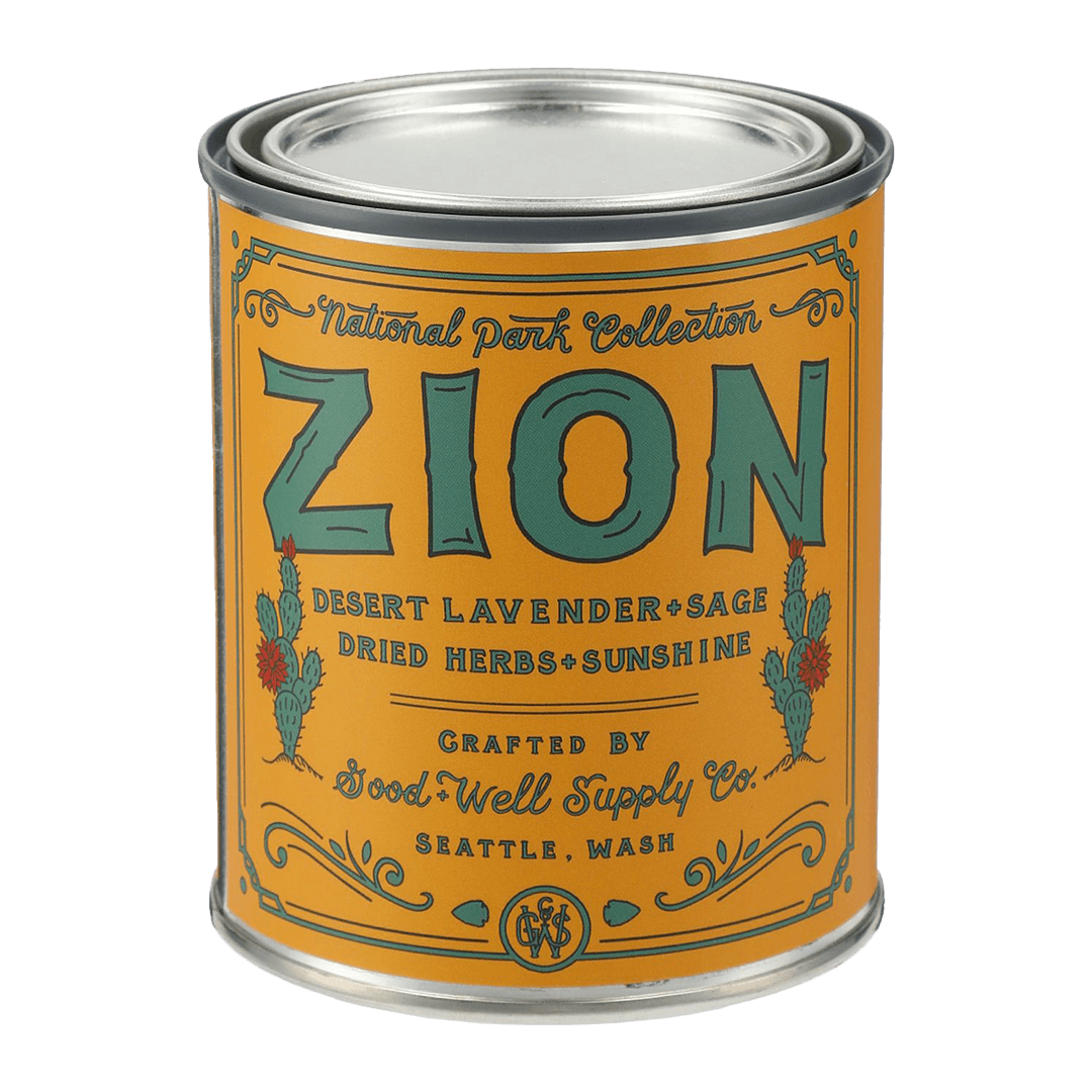 Zion Natural Park Candle in Tin Can 14 Oz product image 2