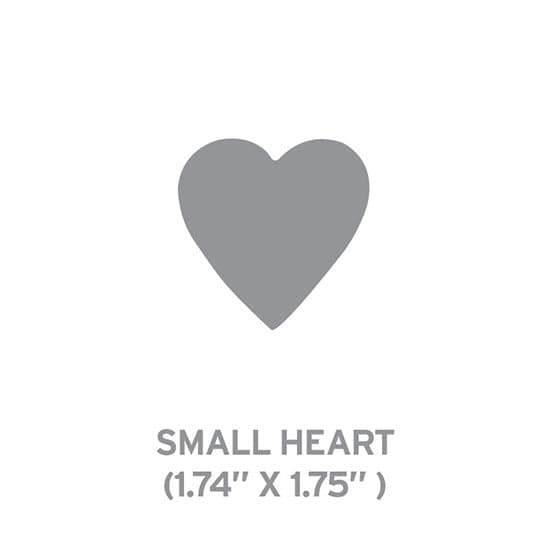 Small Seed Paper Shapes 2-Sided - Heart - Main product view 1
