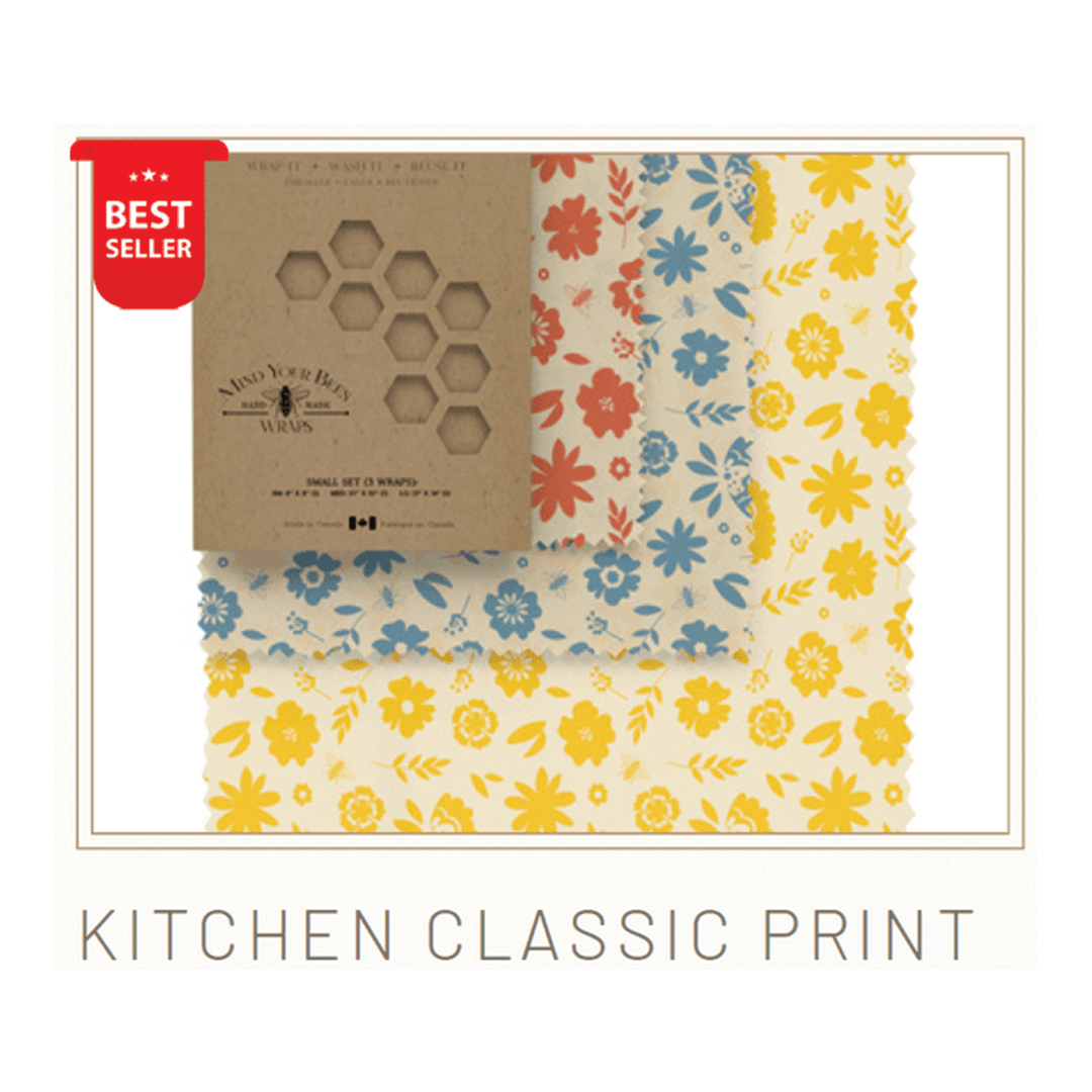 Extra Large Beeswax Bread Wrap with Custom Designed Print product image 6