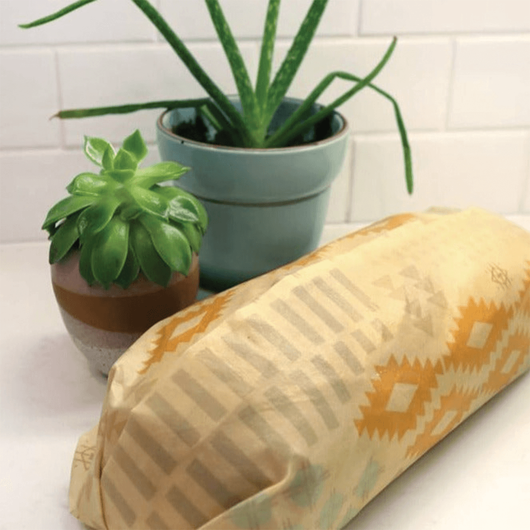 Extra Large Beeswax Bread Wrap with Custom Designed Print product image 2