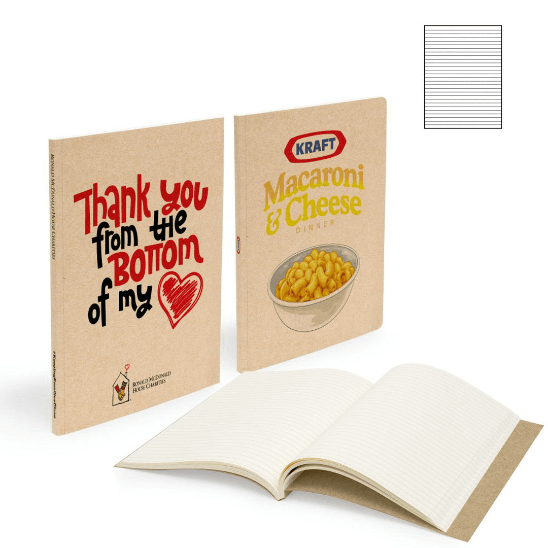 Stories Sleek L Cardboard 150 Lined Page 5.5 x 8.25 Inch Notebook - Main product view 1