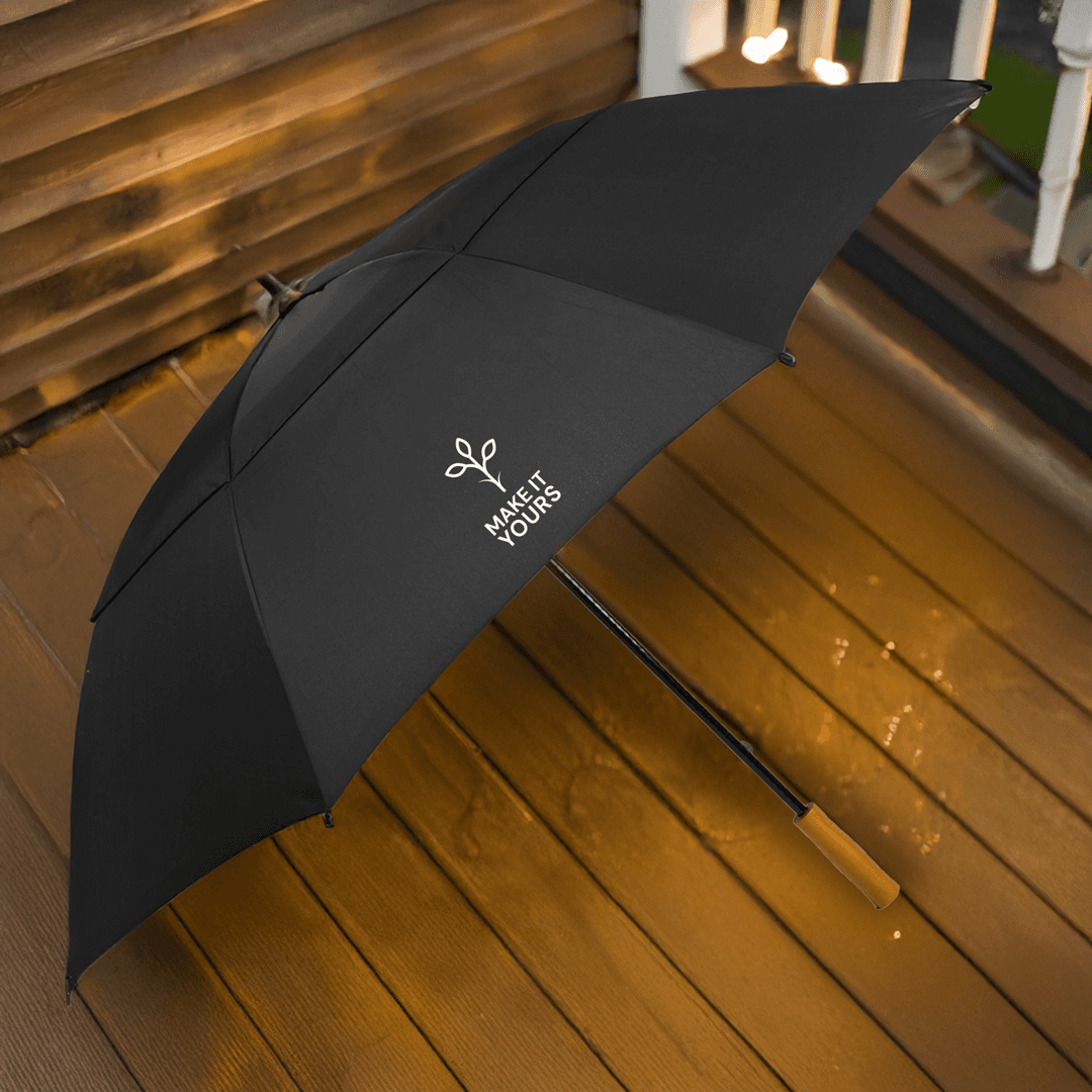 Carnation Recycled Water Bottle Golf Umbrella 58 Inch - Main product view 1