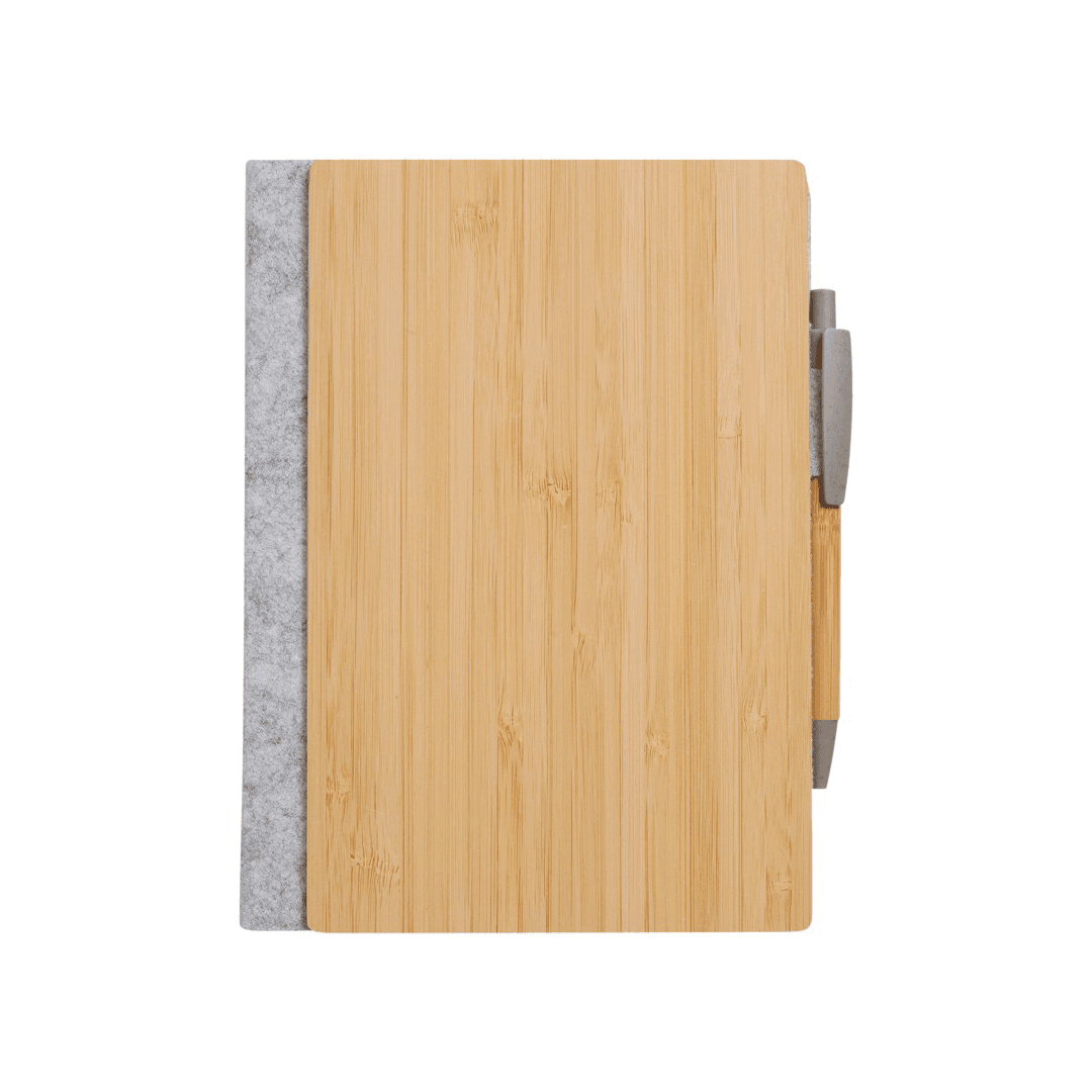Groove Refillable Bamboo Notebook & Pen Combo product image 2