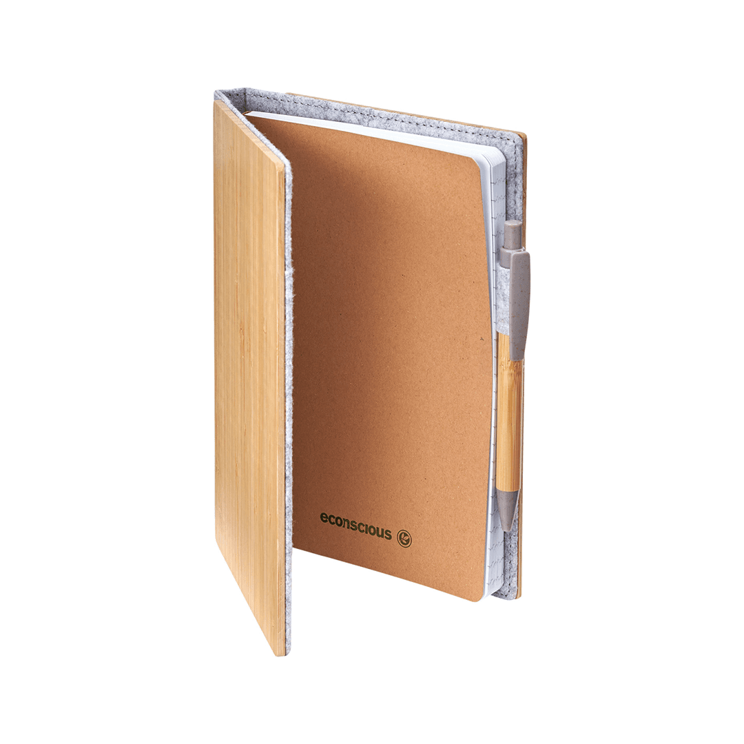 Groove Refillable Bamboo Notebook & Pen Combo product image 4