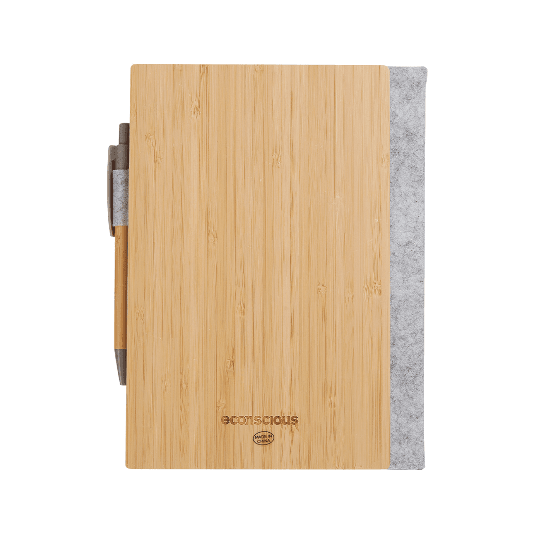 Groove Refillable Bamboo Notebook & Pen Combo product image 3