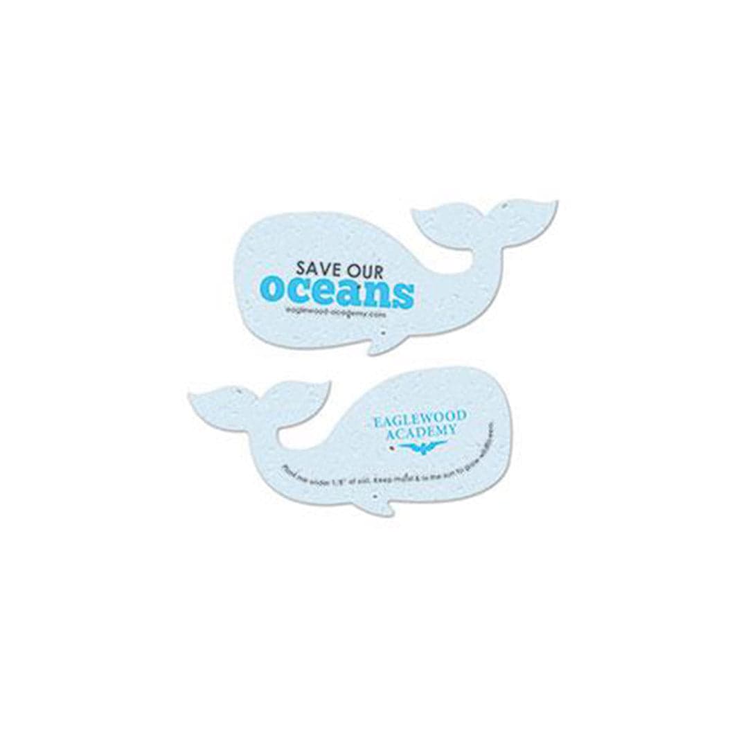 Plantable Whale Shape - Main product view 1