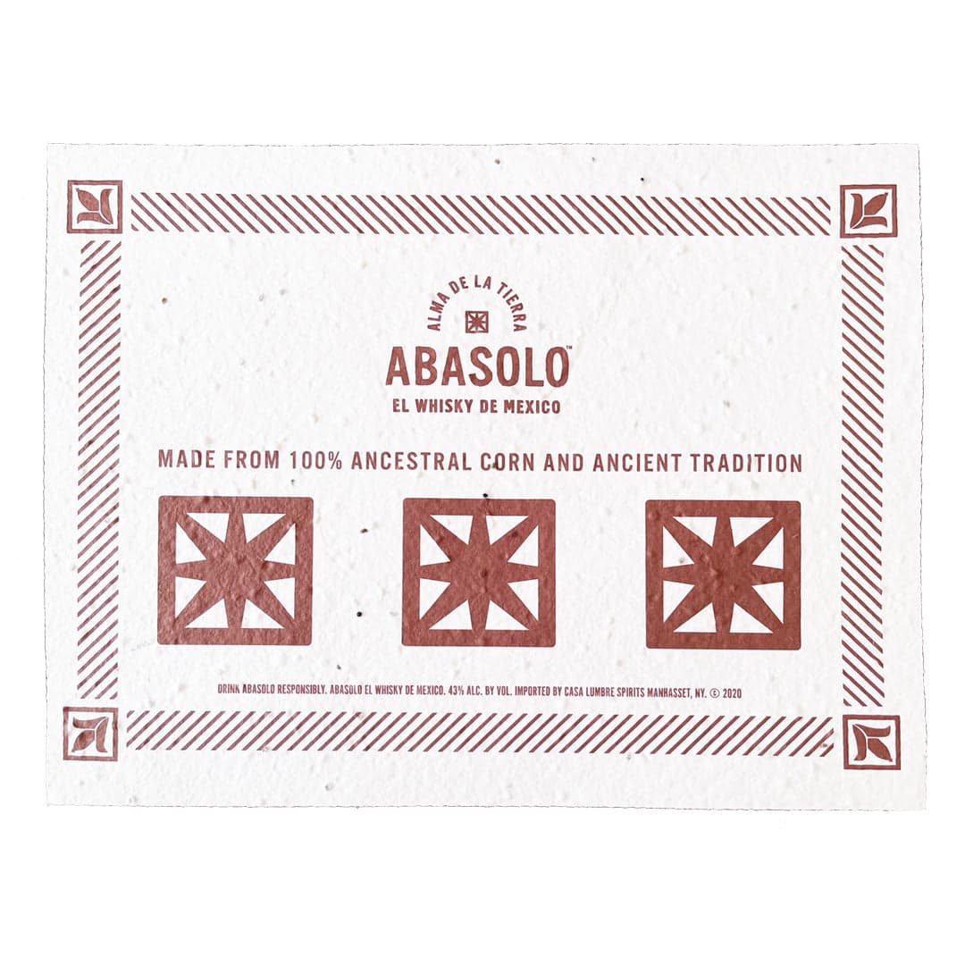 Seed Paper Recycled Fibers Placemats - Main product view 1