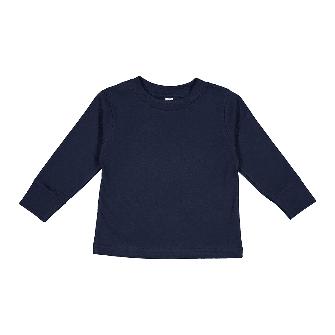 Rabbit Skins Cozy Long-Sleeve Toddler T-Shirt-Toddler - Main product view 1