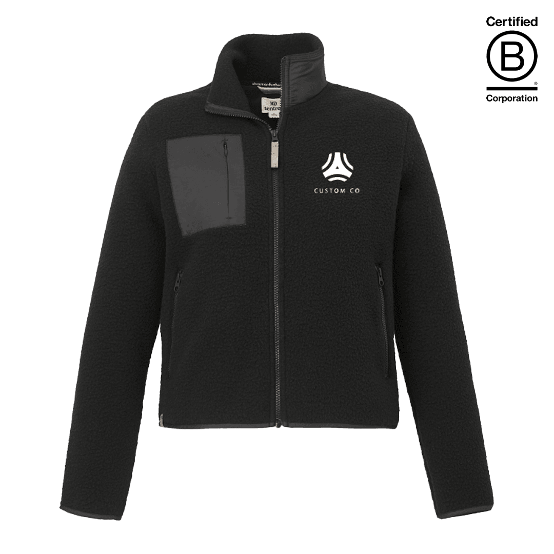 Tentree® CozyFleece Full-Zip Jacket-Women's - Main product view 1