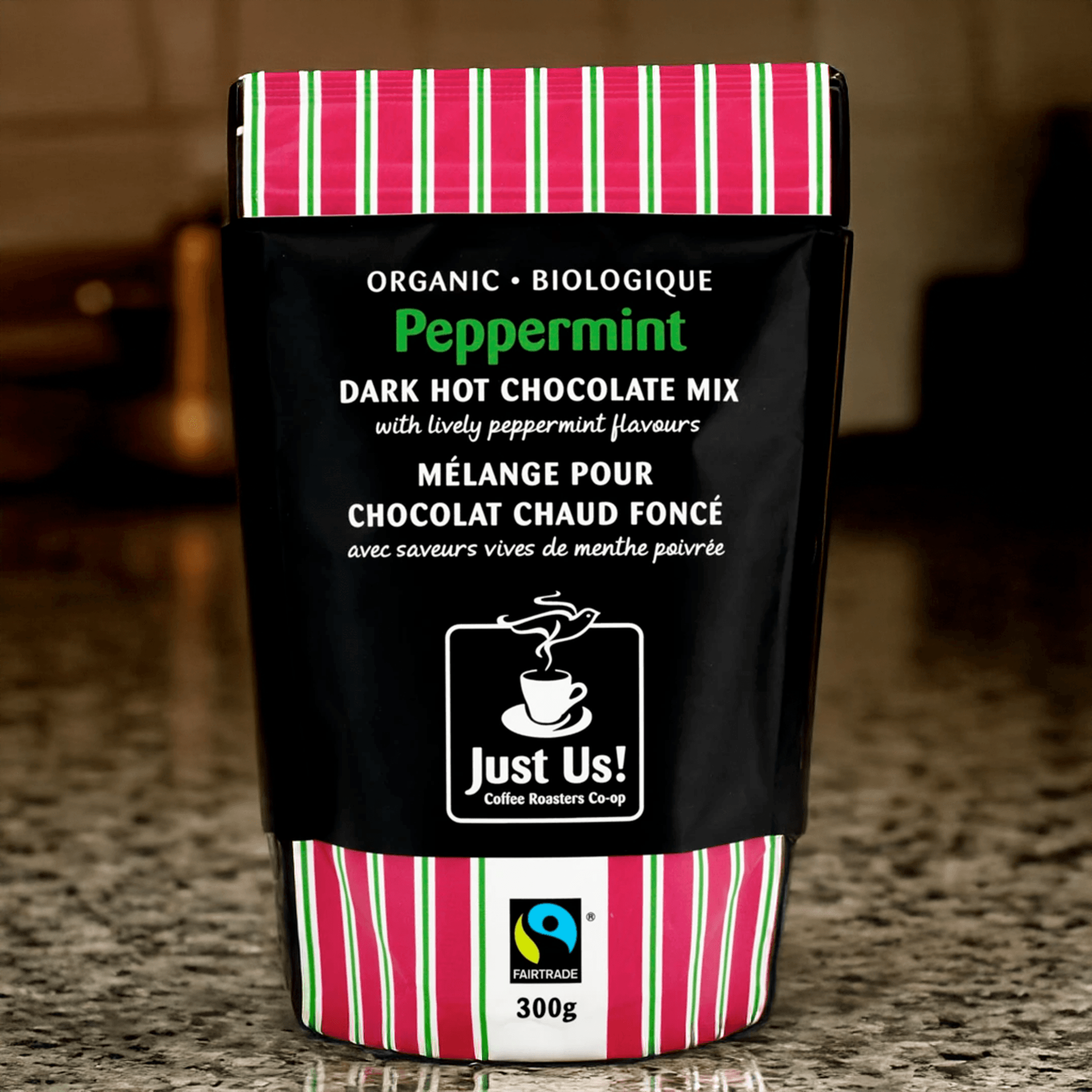 Peppermint Hot Chocolate Mix 300 g - Main product view 1