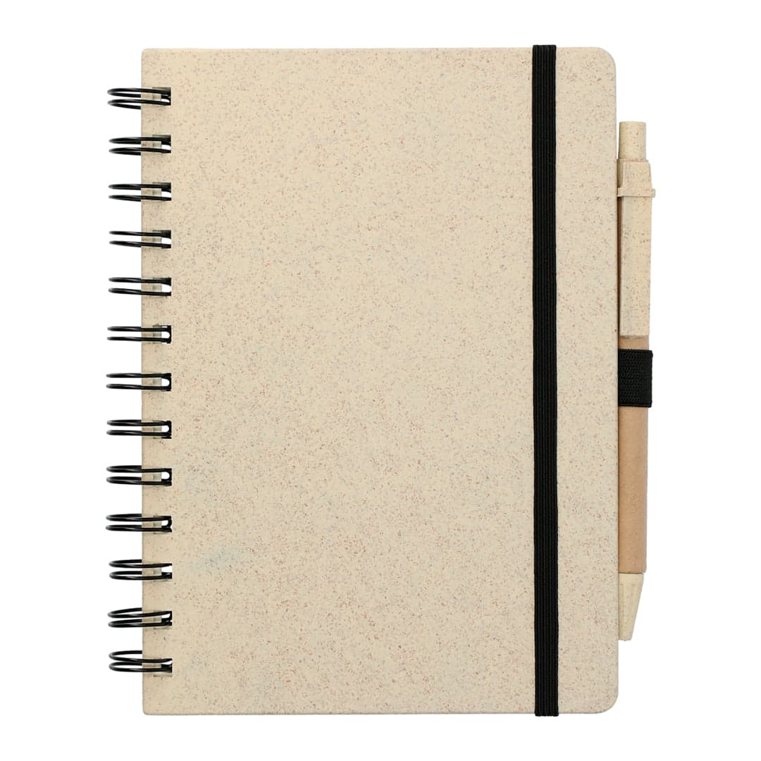 Eco Wheat Straw Blend Notebook With Pen Set 5 x 7 Inch product image 9