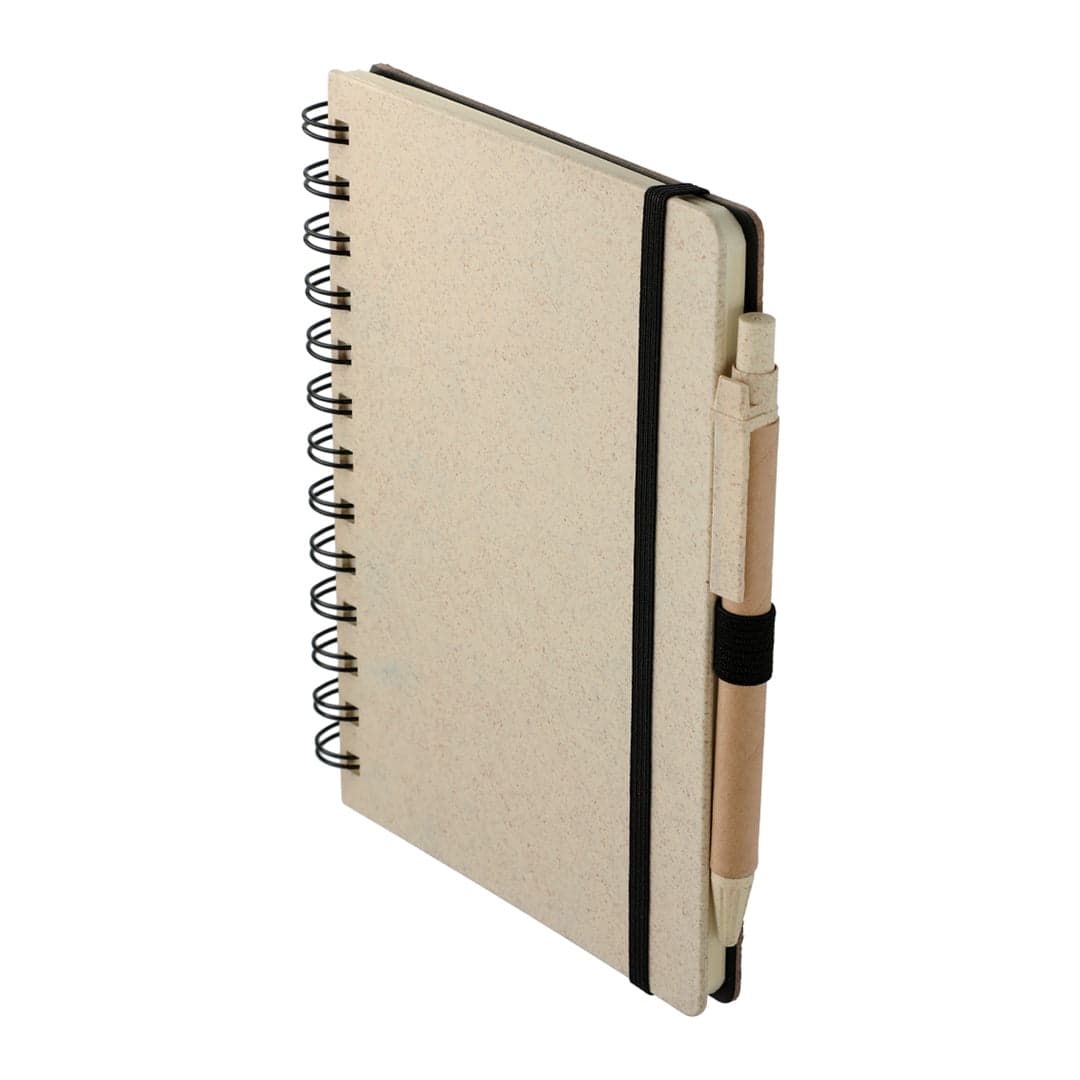 Eco Wheat Straw Blend Notebook With Pen Set 5 x 7 Inch product image 7