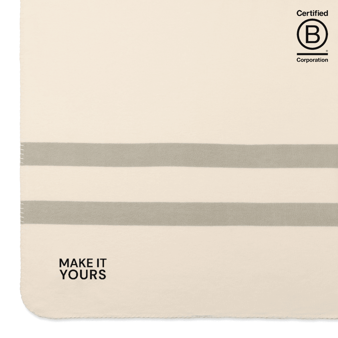 Slowtide® Premium Recycled Brushed Fleece Blanket - Main product view 1