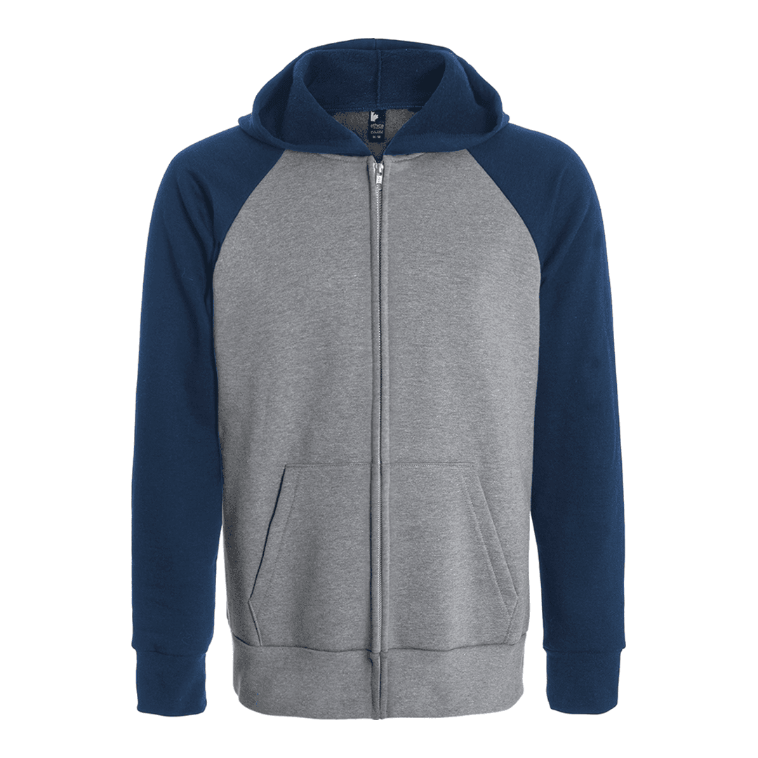Raglan Sleeve Full Zip Sweatshirt-Unisex product image 4