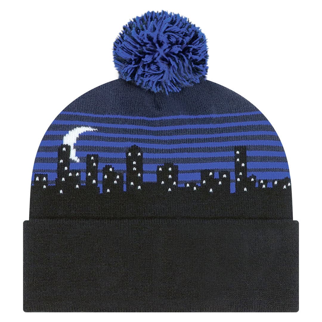 Fully Custom Acrylic Cuff Knit Toques with Pompom-Unisex - Main product view 1