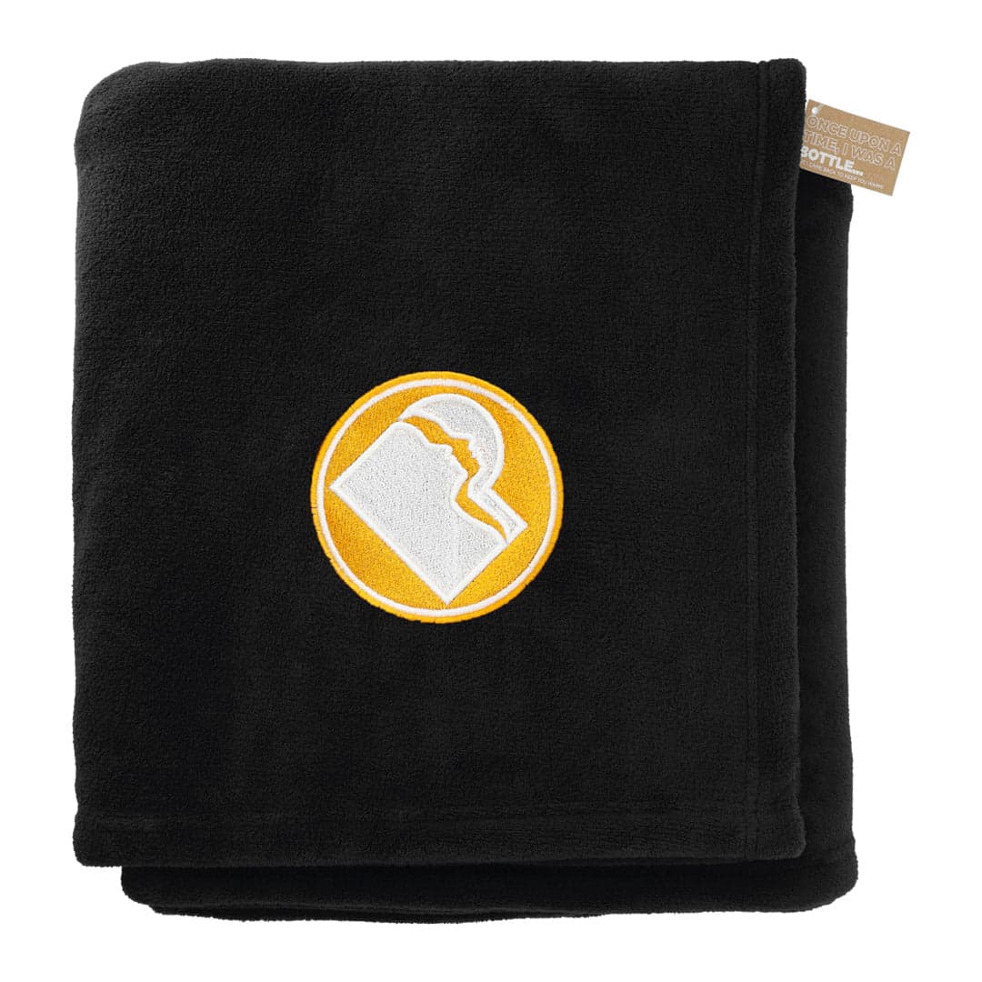 Oversized Recycled Polyester Fleece Blanket - Main product view 1