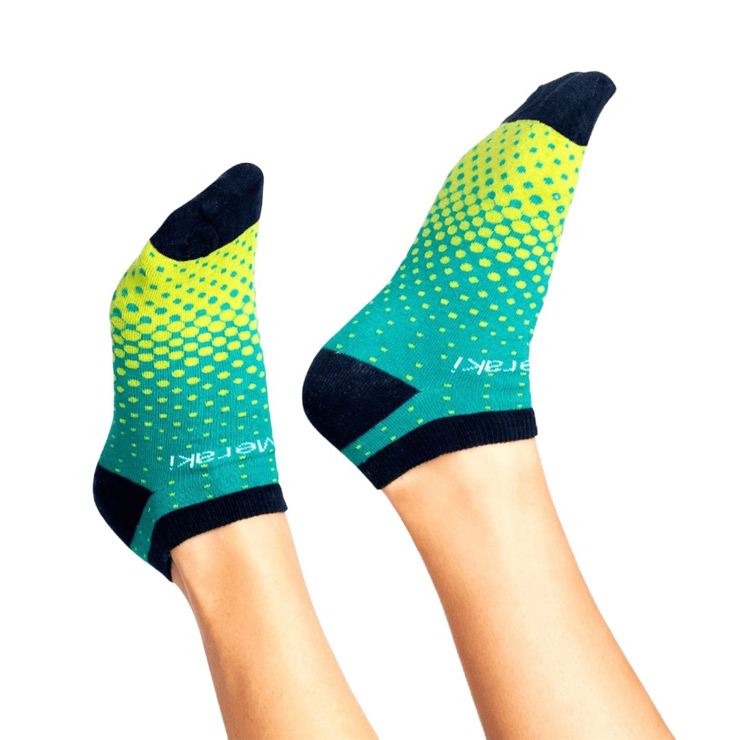 Cozy Custom Ankle Socks-Unisex - Main product view 1