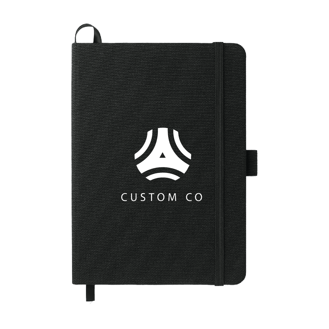 Banff Recycled PET Bound Notebook 5 x 7 Inch - Main product view 1