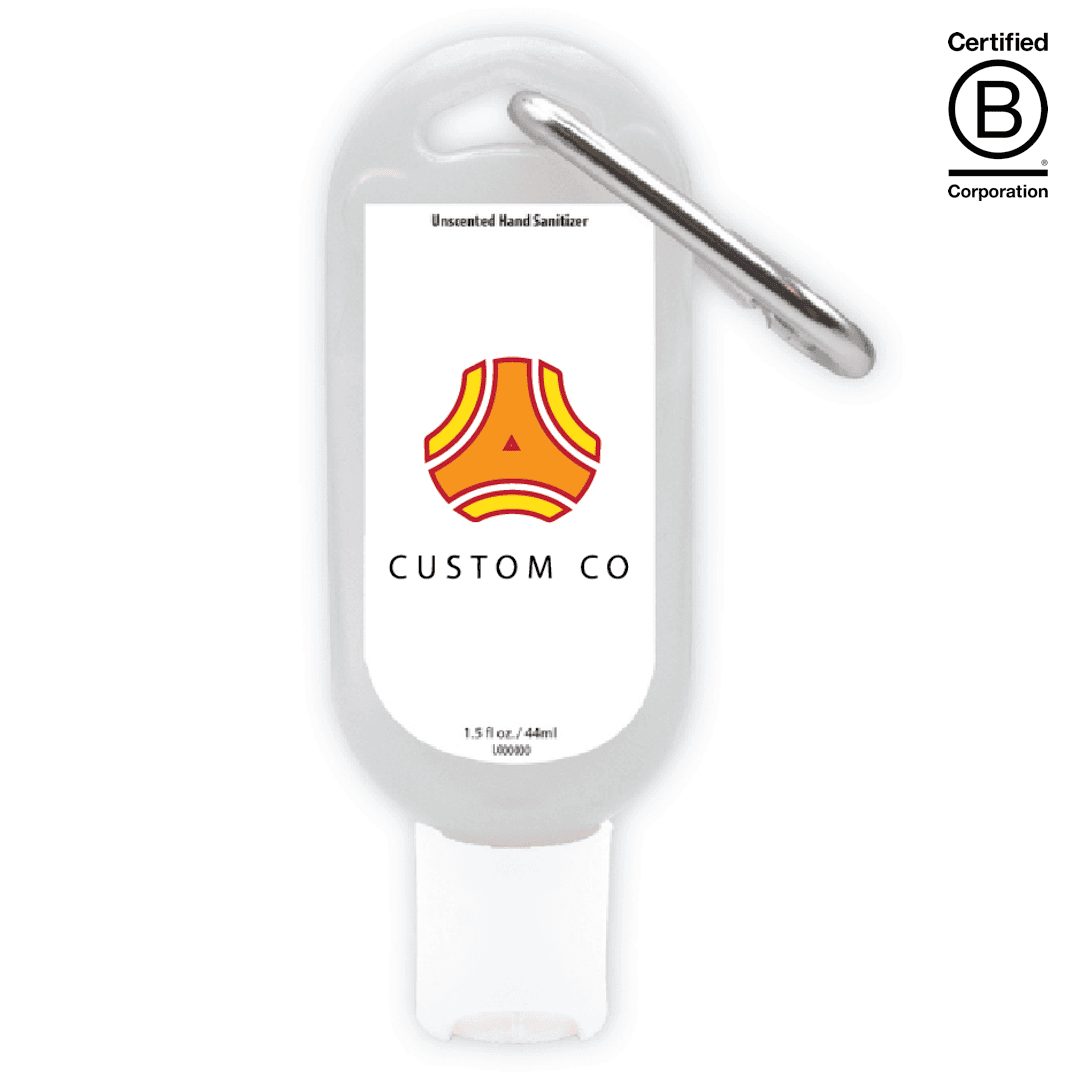 Gel Hand Sanitizer with Carabiner 1.5 Oz. - Main product view 1