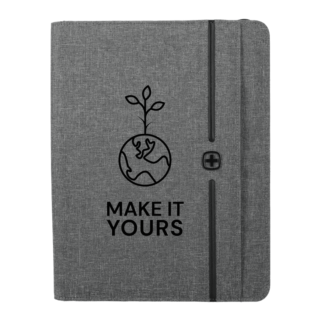 Recycled Zippered Padfolio product image 2