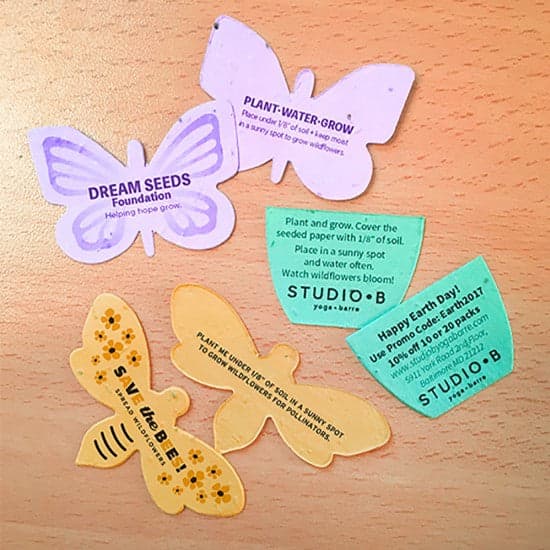 Medium Seed Paper Shapes - Two Sided - Main product view 1