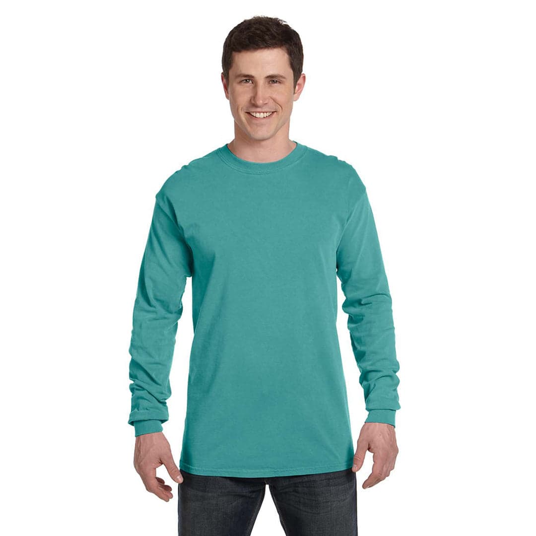 Galleon Long Sleeve Heavy 6.1 Oz. Cotton T-Shirt-Unisex - Main product view 1