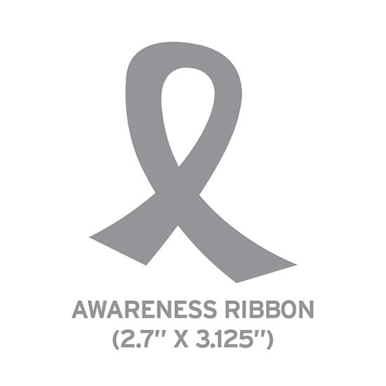 Large Seed Paper Shapes - Awareness Ribbon - Main product view 1