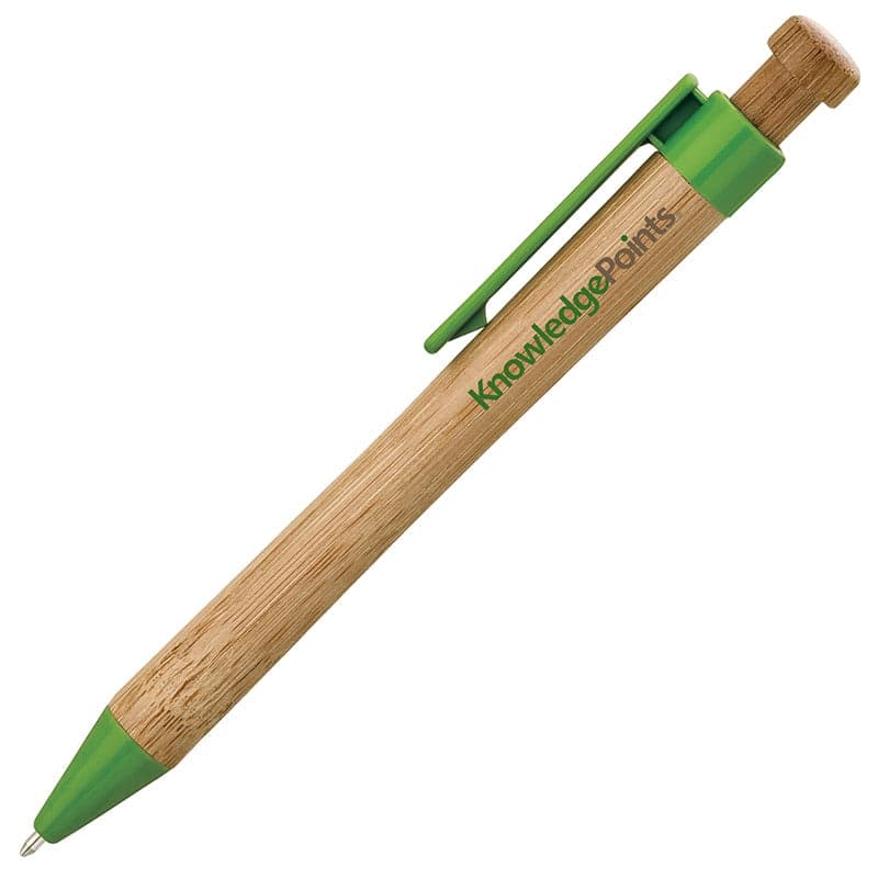 Bamboo and Biodegradable Plastic Ballpoint Pen - Main product view 1