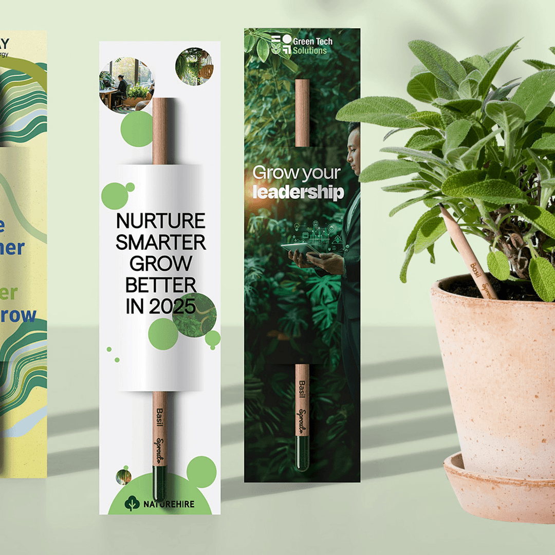 Pencil That Becomes a Plant With Custom Sleeve - Main product view 1