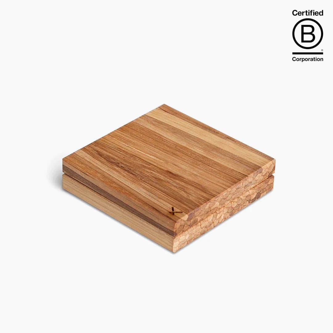 Recycled Chopstick Coasters Set of 2 - Main product view 1