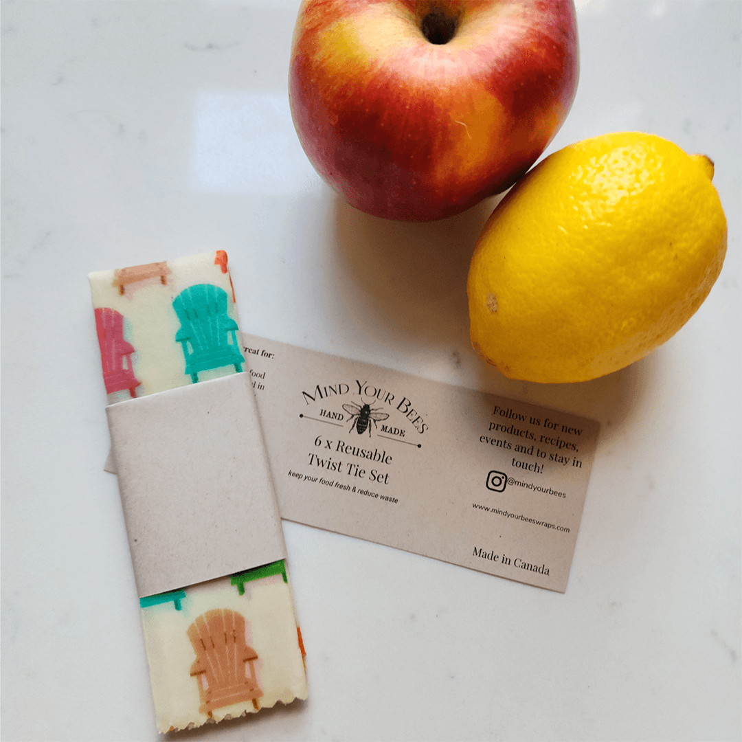 Beeswax Twist Tie Set with Pre-Designed Print product image 3