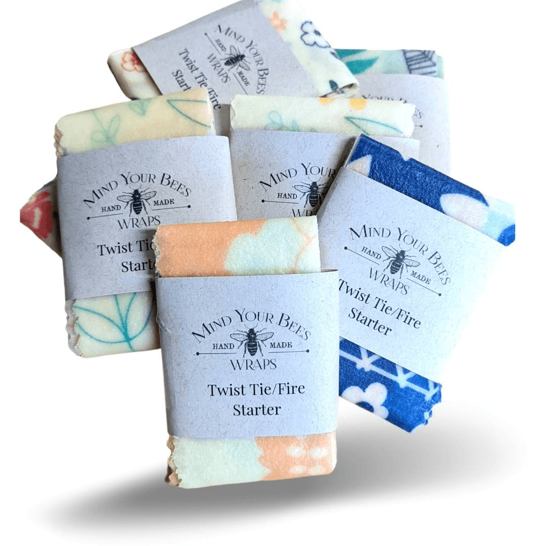 Beeswax Twist Tie Set with Pre-Designed Print - Main product view 1