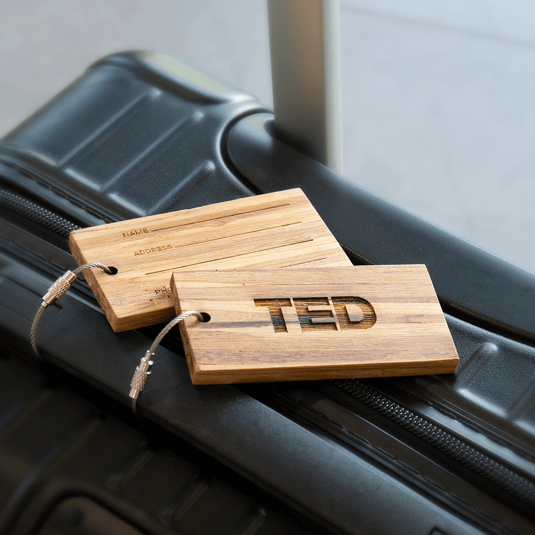 Recycled Chopstick Luggage Tag - Main product view 1