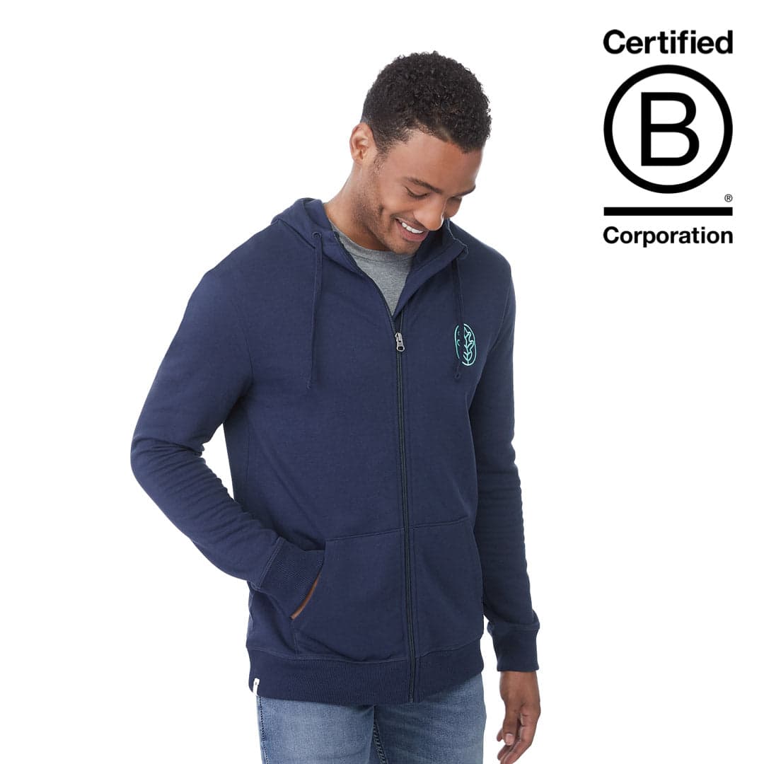 Tentree® Feel Good Organic Cotton Full-Zip Hoodie-Men's - Main product view 1