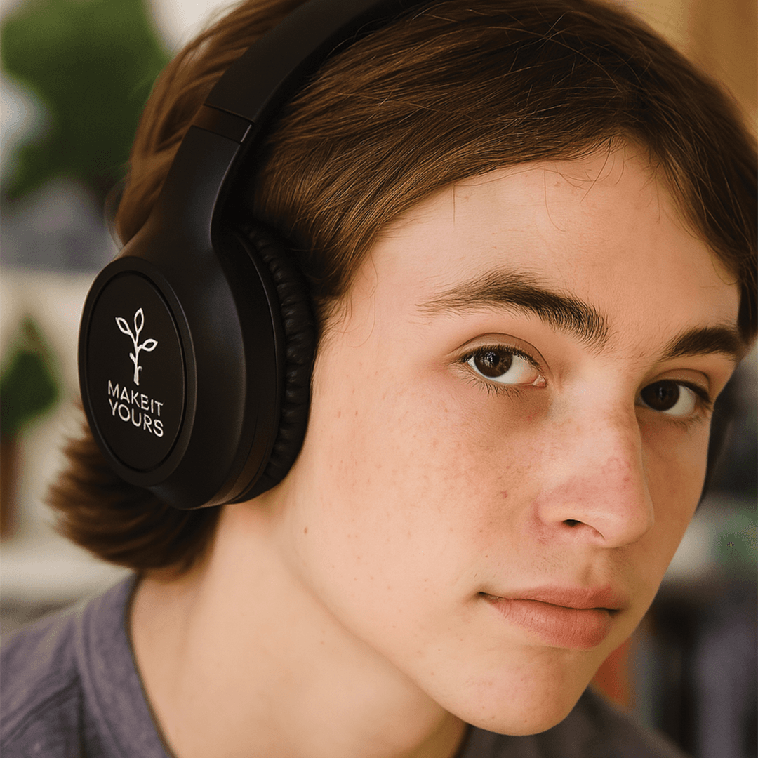 ReGroove Recycled Bluetooth Headphones - Main product view 1