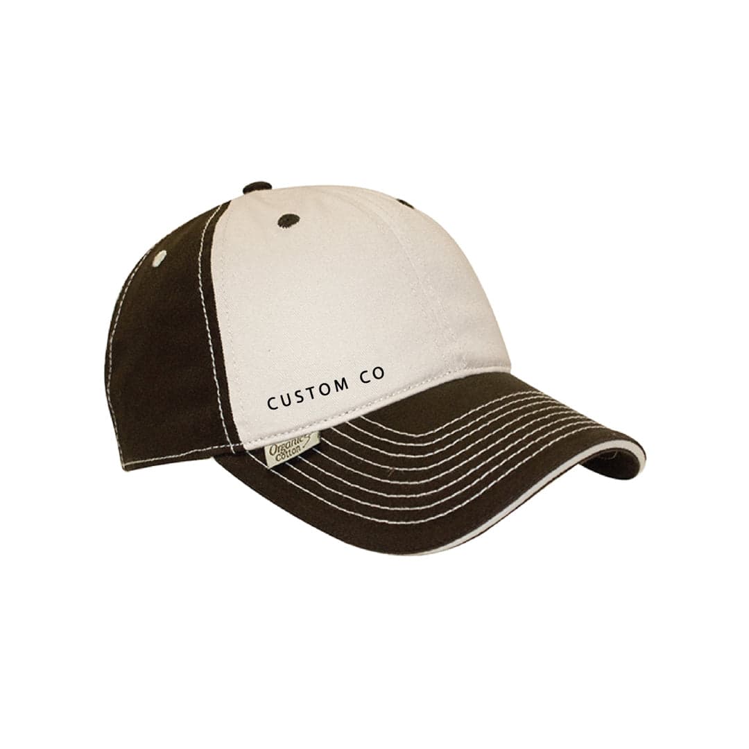 Rawl Organic Two-Tone Cotton Cap with Sandwich Peak-Unisex - Main product view 1